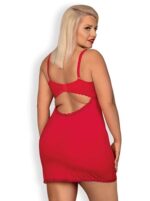 Jolierose chemise & thong red XXL Exemple