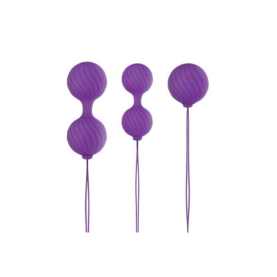 Luxe O' Kegel Balls Purple - Bile Vaginale