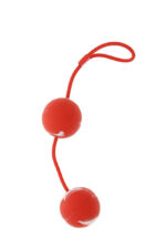 Marbilized Duo Balls Red Exemple