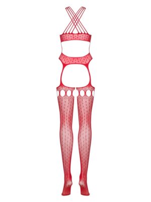 Bodystocking G313 red  S/M/L - Catsuits