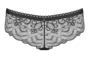 Firella panties black L/XL - Chiloti Sexy Pentru Femei