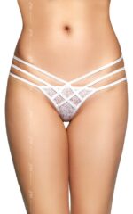 G-String 2492 - white    M/L Exemple
