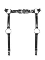A741 garter belt black - Ciorapi Sexy