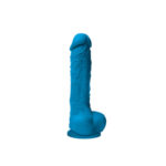 Colours Pleasures 5 inch Dildo Blue - Dildo