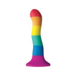 Colours Pride Edition 6 inch Wave Dildo Rainbow - Dildo
