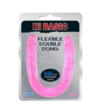Hi Basic Jelly Flexible Double Dong-Pink Exemple