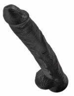 King CockÂ 14 inch Cock With Balls Black Exemple