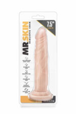 Mr. Skin Realistic Cock Basic 7.5 inch Beige Exemple