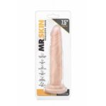 Dildo Cu Testicule Mr. Skin Realistic Cock Basic 7.5 inch Beige