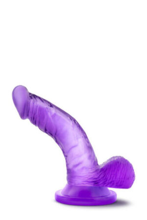 Naturally Yours 4 inch Mini Cock Purple - Dildo