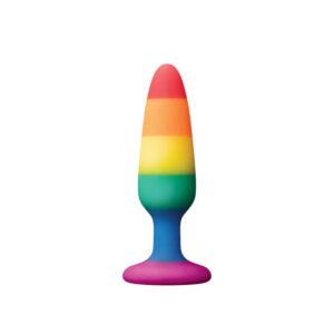 Colours - Pride Edition - Pleasure Plug - Small -Rainbow - Dopuri Anale