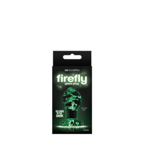 Firefly Glass Plug Small Clear - Dopuri Anale