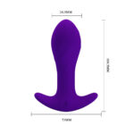 Pretty Love Anal Plug Massager Purple - Dopuri Anale
