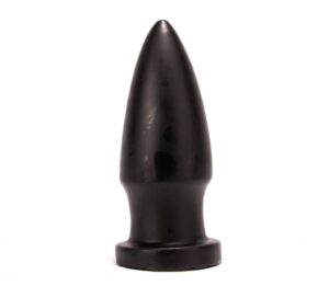 X-MEN 9.2 inch Butt Plug Black - Dopuri Anale