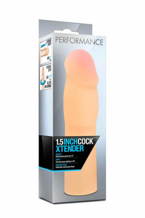Performance 1.5 inch Cock XTender Beige - Extendere Si Prelungitoare Penis