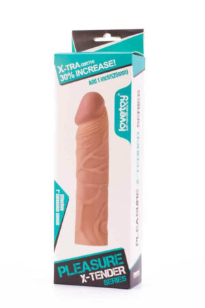 Pleasure X-Tender Penis Sleeve  2 - Extendere Si Prelungitoare Penis