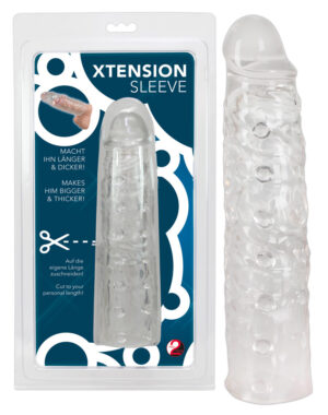 XTension Sleeve Transparent - Extendere Si Prelungitoare Penis