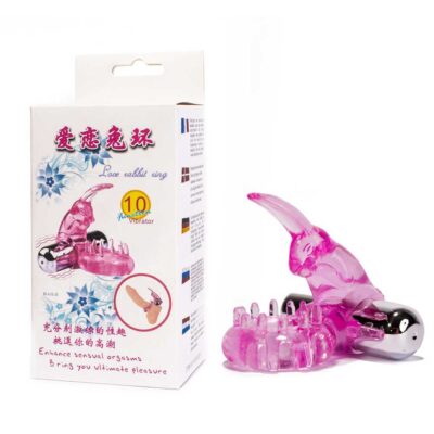 Cock Ring With Bullet Vibrator Pink 1 Exemple