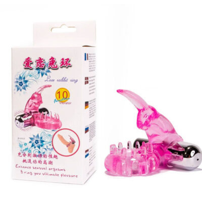 Cock Ring With Bullet Vibrator Pink 1 - Inele Si Mansoane