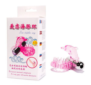 Cock Ring With Bullet Vibrator Pink 2 - Inele Si Mansoane