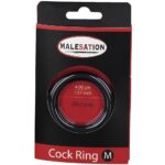Profil Malesation Silicone Cock Ring Black M