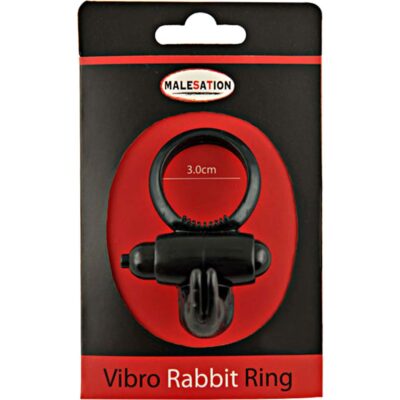 Malesation Vibro Rabbit Ring Black Exemple