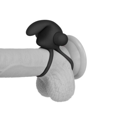 Power Clit Duo Silicone Cockring Black Exemple