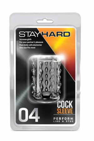 Stay Hard Cock Sleeve 04 Clear - Inele Si Mansoane