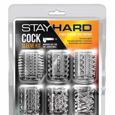 Stay Hard Cock Sleeve Kit Clear Exemple