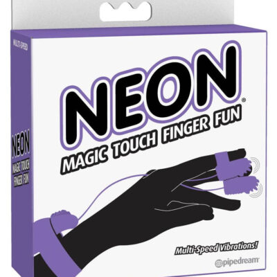 Neon Magic Touch Finger Fun Purple Exemple