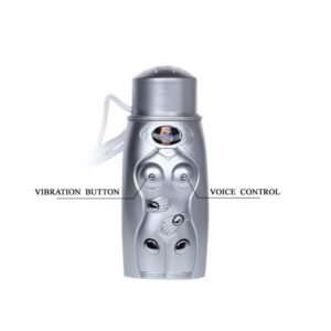 TPR Material Vibrate Rotate Voice Heating Tighten and Shrink 4AA Batteries Available Color: Fresh - Masturbatoare