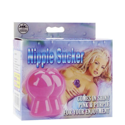 Nipple Sucker Pair In Shiny Pink - Pompe