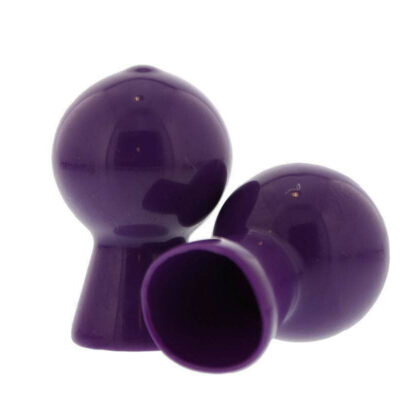 Nipple Sucker Pair in Shiny Purple - Pompe