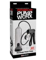 Profil Pump Worx Pro-Gauge Power Pump - Clear/Black