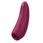 Stimulator Clitoris Cu Aplicație Curvy 1+ (Rose Red)