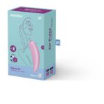 Stimulator Clitoris Cu Aplicație Curvy 3+ (Pink)