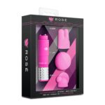 Stimulator Clitoris Rezistent La Apă Rose Revitalize Massage Kit Pink