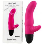 Vibrator Stimulare Dublă Cyclone Rabbit Pink