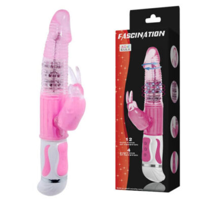 Fascination Bunny Vibrator Pink 1 - Vibratoare Rabbit Si Punctul G