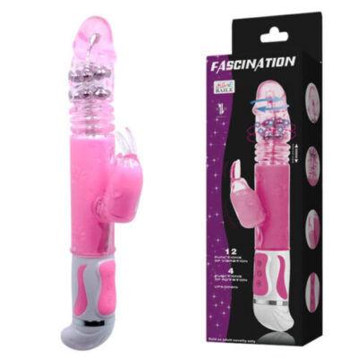 Fascination Bunny Vibrator Pink 2 - Vibratoare Rabbit Si Punctul G