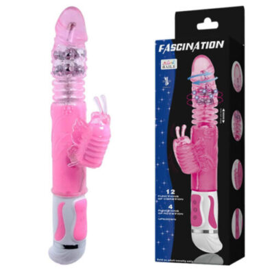 Fascination Bunny Vibrator Pink 3 - Vibratoare Rabbit Si Punctul G