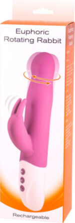 Seven Creations Euphoric Rotating Rabbit Rechargeable Exemple