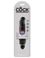 King Cock 7 inch Vibrating Stiffy Black Exemple