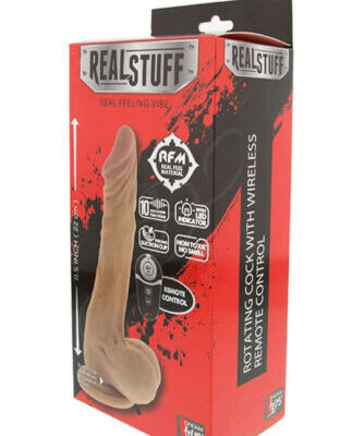 RealStuff 8.5 inch Rotating Remote Vibe Exemple