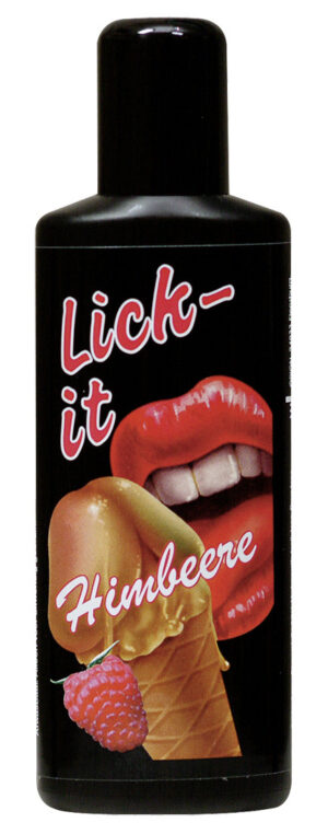 Lick-it Raspbe 100ml - Lubrifianti Pe Baza De Apa