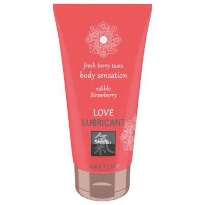 Love Lubricant edible - Strawberry 75ml Exemple