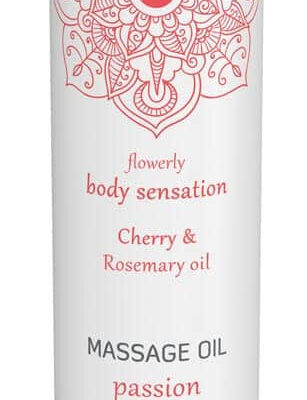 Massage oil passion - Cherry & Rosemary oil 100ml - Lumanari Si Uleiuri Masaj
