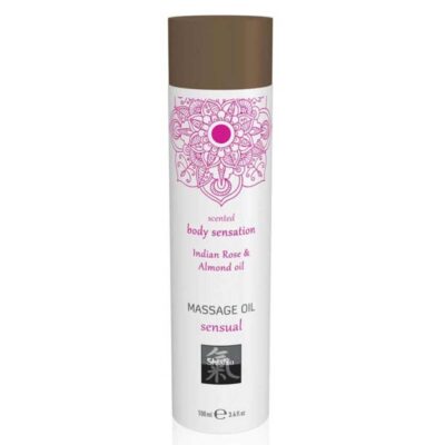 Massage oil sensual - Indian Rose & Almond oil 100ml Exemple