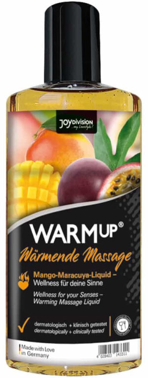 WARMup Mango + Maracuya 150 ml - Lumanari Si Uleiuri Masaj